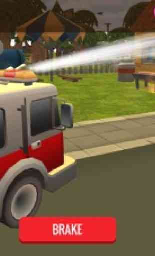 911 camión de bomberos conduci 2