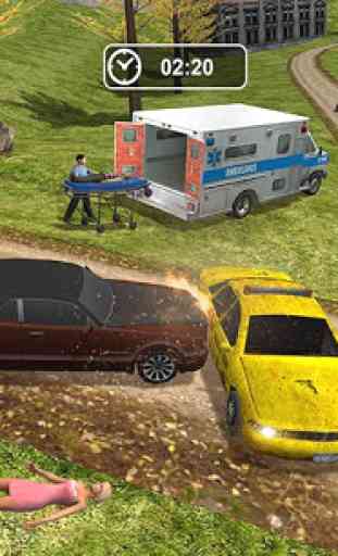 Ambulancia rescate sim 17 - 911 emergency driver 1