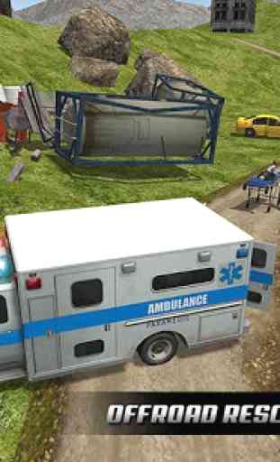 Ambulancia rescate sim 17 - 911 emergency driver 3
