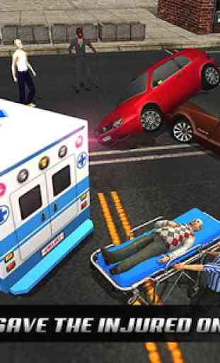 Ambulancia rescate sim 17 - 911 emergency driver 4