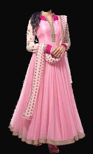 Anarkali Dress Photo Suit 4