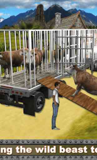 Animal de granja transportador Truck Simulator 17 2