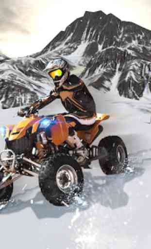 ATV nieve 3D Drive Simulador 1