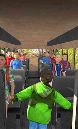 Autobús Escolar fuera de carretera Conductor 2020 3