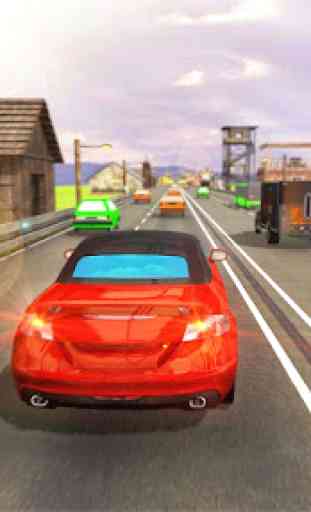 Autopista Tráfico Coche Carreras Simulador 4