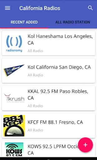 California All Radio Stations 1