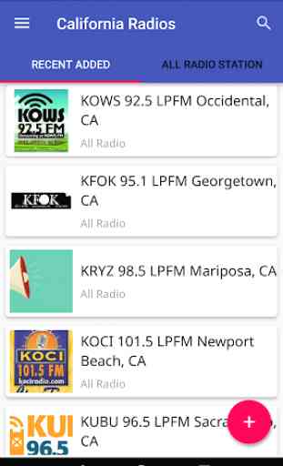 California All Radio Stations 2