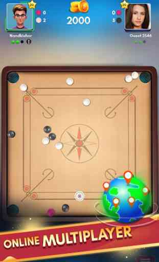 Carrom King™ - Best Online Carrom Board Pool Game 2