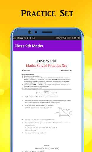 CBSE Class 9 Maths Exam Topper 2020 4