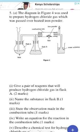 CHEMISTRY KCSE PAST PAPERS & ANSWERS. 3