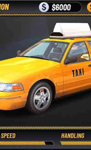 Coche Taxi Conductor Simulador 2019 4