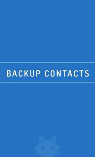 Contactos de copia de seguridad - Backup Contacts 1