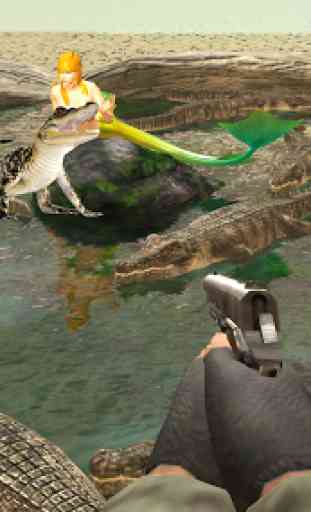 Crocodile Attack : Animal Hunting Sea Rescue 2
