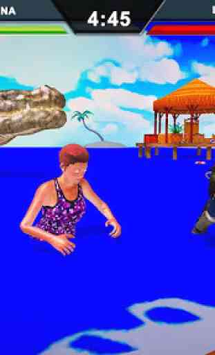 Crocodile Beach & City Attack Crocodile Simulator 4