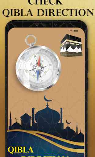 Digital Qibla Compass - Find Direction & Location 1