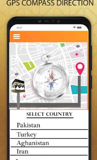 Digital Qibla Compass - Find Direction & Location 3
