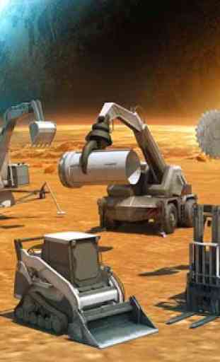 Espacio Ciudad Simulador construción Planeta Marte 4