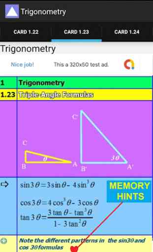 Excelencia en trigonometría-Fórmulas matemáticas 4