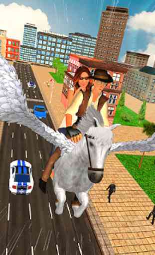 Flying Horse Taxi Transporte Ciudad 2