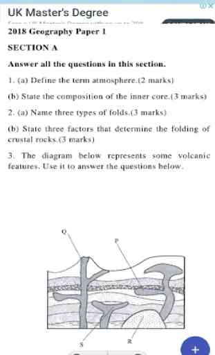 GEOGRAPHY KCSE PAST PAPERS & Answers. 1