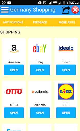 GERMANY : All in one Shopping : online shopping 1