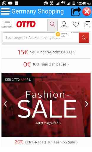 GERMANY : All in one Shopping : online shopping 4