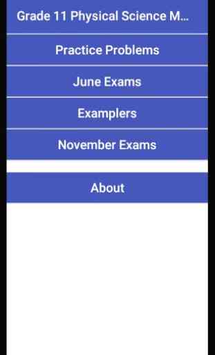 Grade 11 Physical Science Mobile Application 1