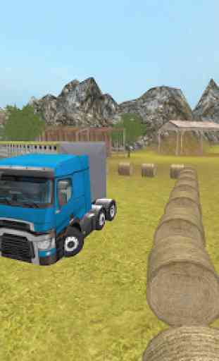Granja Camión 3D: Vaca Transporte 4
