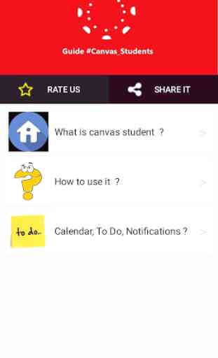 Guide canvas student 1