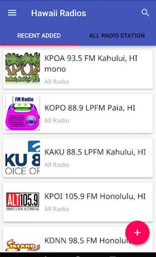 Hawaii All Radio Stations 1