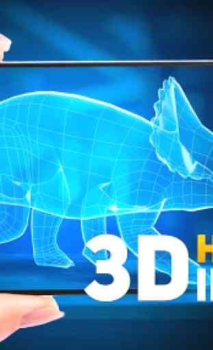 HoloLens Dinosaurs park 3d hologram PRANK GAME 3