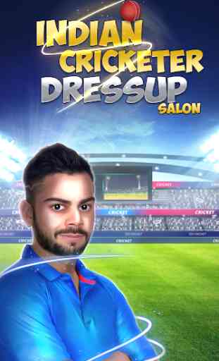 Indian Cricketer Dressup Salon 2019 1