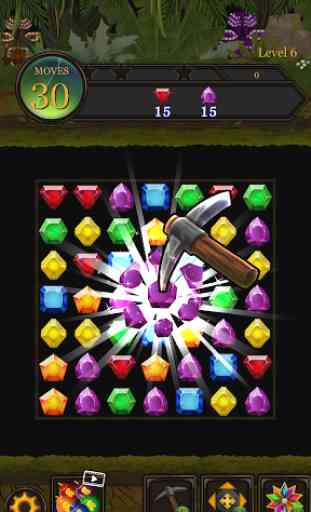 Jewels Jungle Pop : puzzles de Match-3 de gemas 4