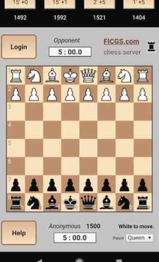 Juega ajedrez • FICGS juegos en línea 1