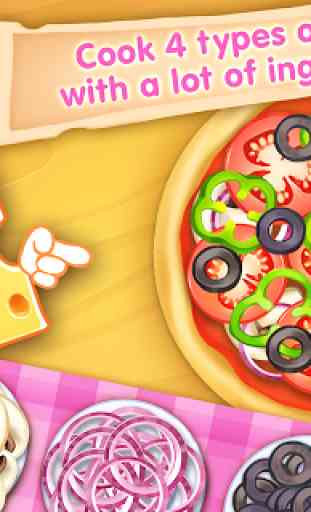 Juegos de cocina y aprendizaje: Pizza para niños 3