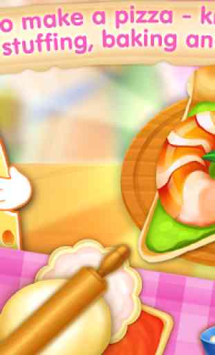 Juegos de cocina y aprendizaje: Pizza para niños 4