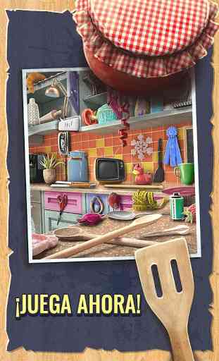 Juegos de objetos ocultos - Limpiar la cocina 4
