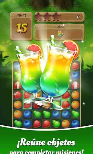 Juice Pop Mania: sabroso juego de Match-3 de fruta 2