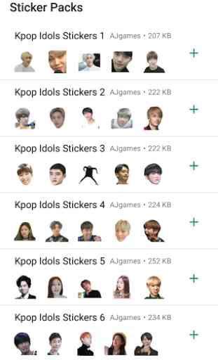 K-Pop Stickers Whatsapp 1