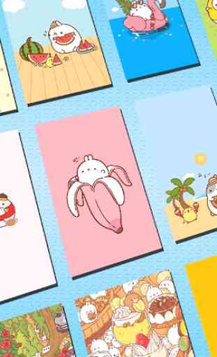 Kawaii Bunny - 4K HD Wallpaper 3