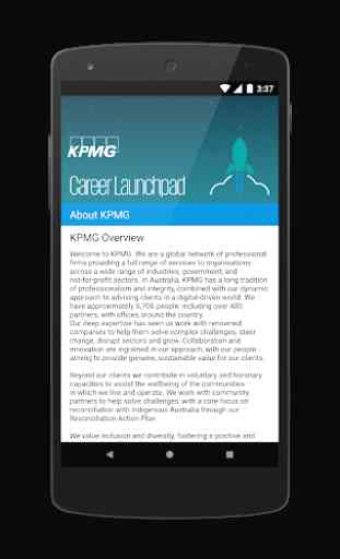 KPMG Career Launchpad 2