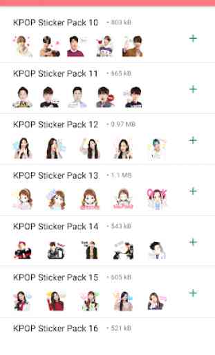 KPOP Stickers for Whatsapp - WAStickerApps 1