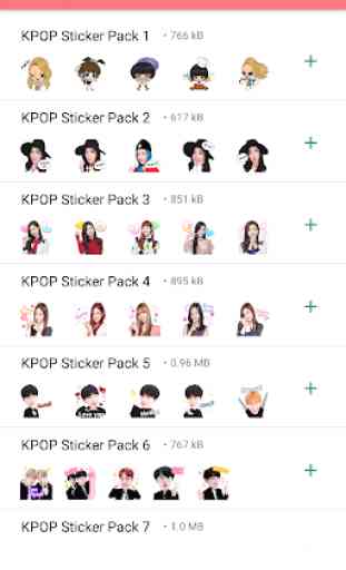 KPOP Stickers for Whatsapp - WAStickerApps 2