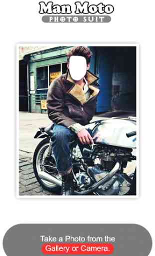 Men Bike Rider Photo Editor : Man Moto Suit 2
