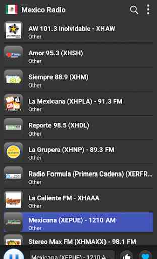 Mexico Radio Online - Mexican FM AM 1