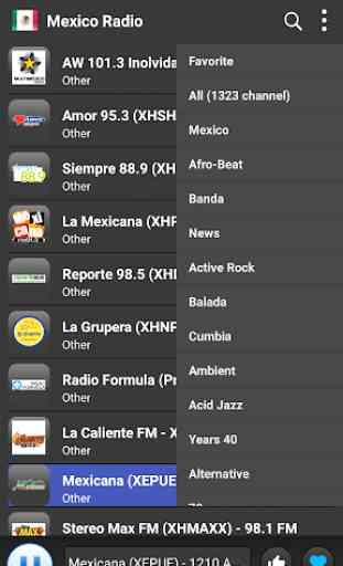 Mexico Radio Online - Mexican FM AM 2