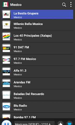 Mexico Radio Online - Mexican FM AM 3