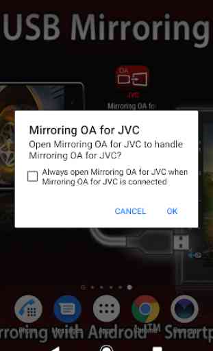 Mirroring OA for JVC 2