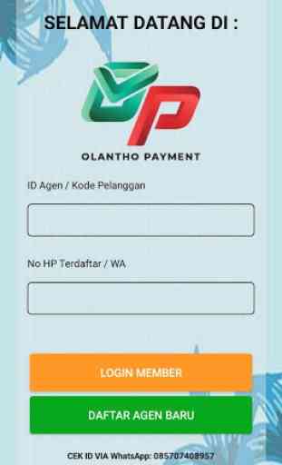 Olantho Payment - Aplikasi Server Pulsa Murah 1