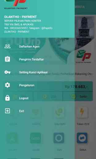 Olantho Payment - Aplikasi Server Pulsa Murah 4